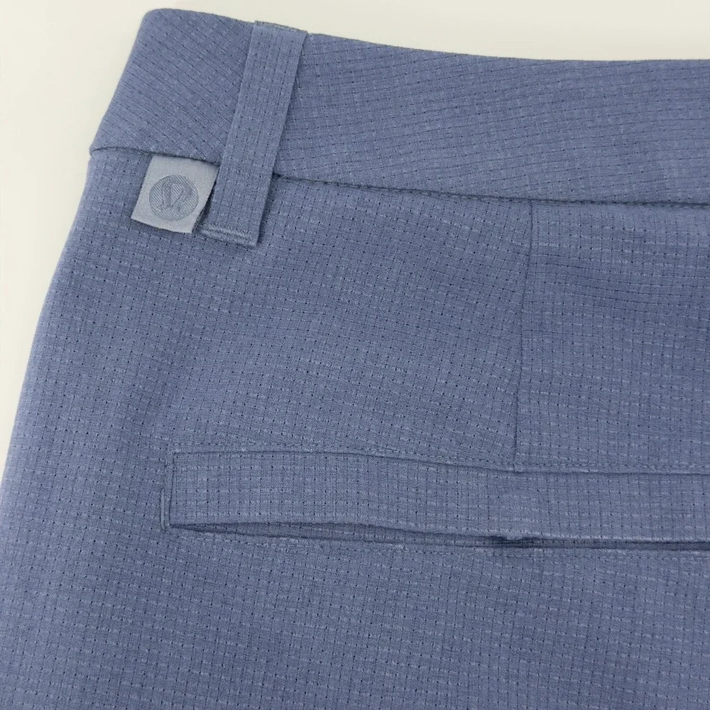 Lululemon‎ Commission Slim-Fit Pant Warpstreme Blue Mens 36
